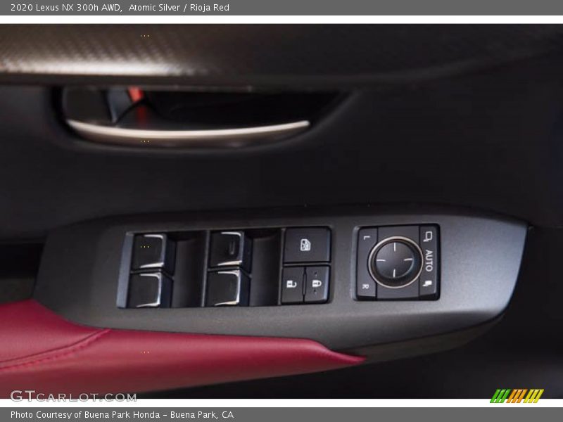 Controls of 2020 NX 300h AWD