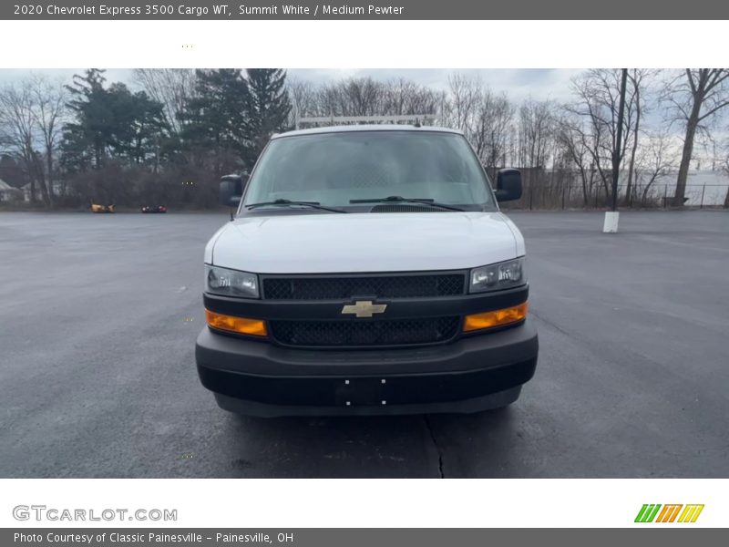 Summit White / Medium Pewter 2020 Chevrolet Express 3500 Cargo WT