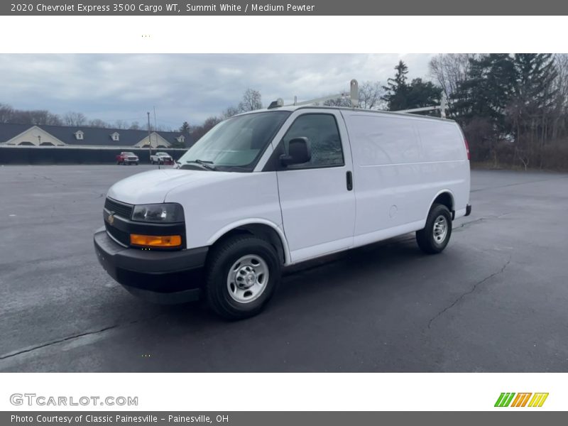 Summit White / Medium Pewter 2020 Chevrolet Express 3500 Cargo WT