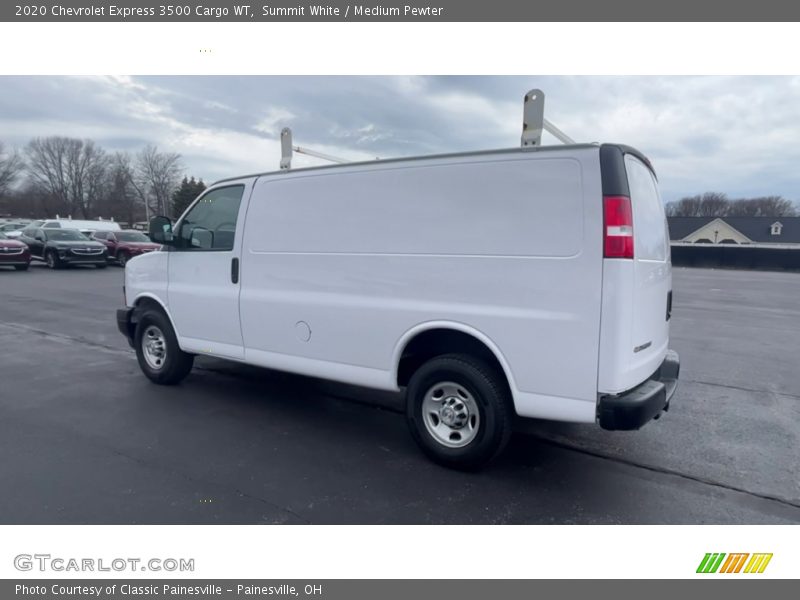 Summit White / Medium Pewter 2020 Chevrolet Express 3500 Cargo WT