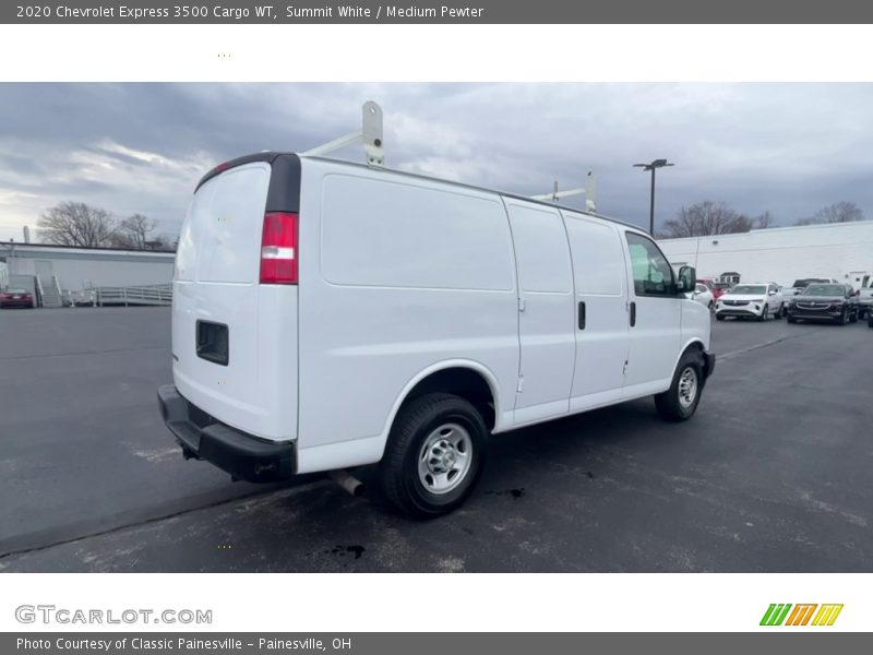 Summit White / Medium Pewter 2020 Chevrolet Express 3500 Cargo WT