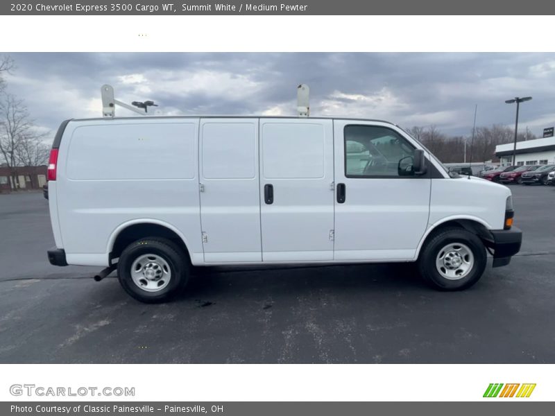 Summit White / Medium Pewter 2020 Chevrolet Express 3500 Cargo WT