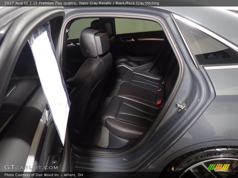 Nano Gray Metallic / Black/Rock Gray Stitching 2017 Audi S3 2.0T Premium Plus quattro