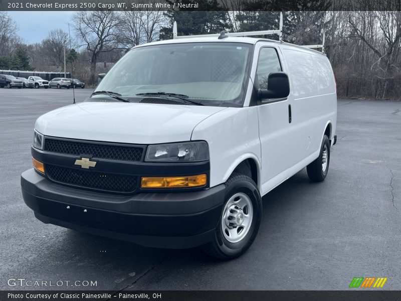 Summit White / Neutral 2021 Chevrolet Express 2500 Cargo WT