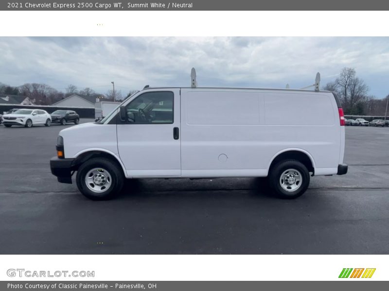 Summit White / Neutral 2021 Chevrolet Express 2500 Cargo WT