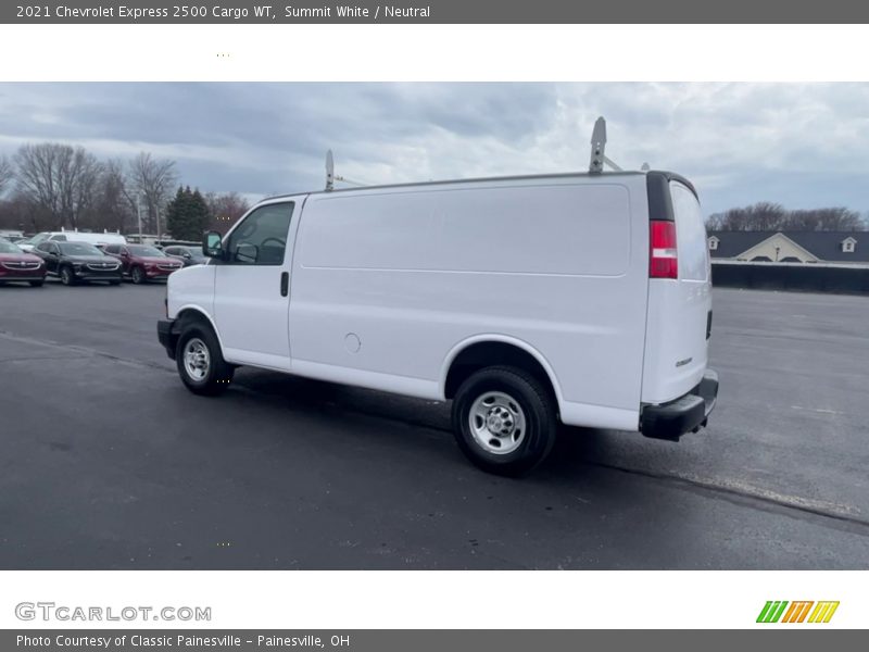 Summit White / Neutral 2021 Chevrolet Express 2500 Cargo WT