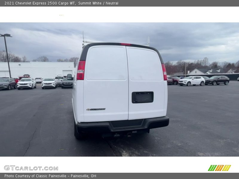 Summit White / Neutral 2021 Chevrolet Express 2500 Cargo WT