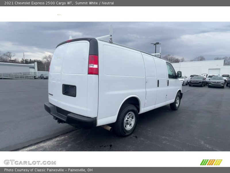 Summit White / Neutral 2021 Chevrolet Express 2500 Cargo WT