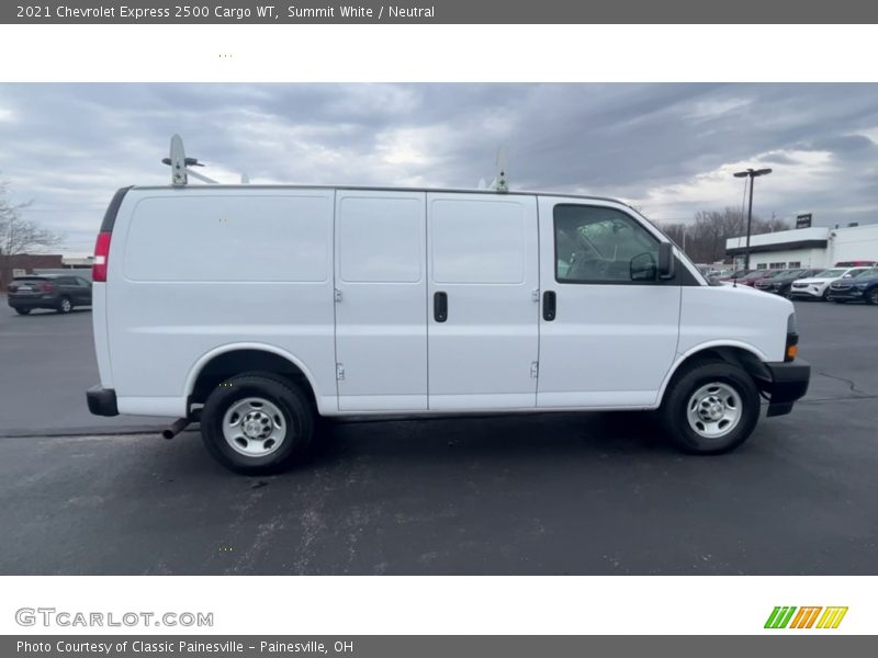 Summit White / Neutral 2021 Chevrolet Express 2500 Cargo WT