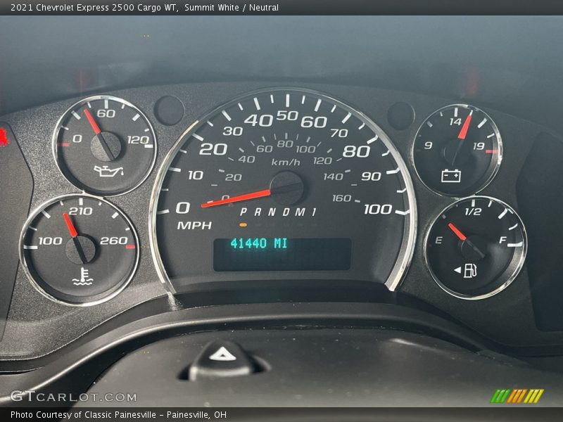 Summit White / Neutral 2021 Chevrolet Express 2500 Cargo WT