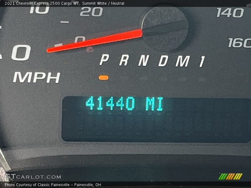 Summit White / Neutral 2021 Chevrolet Express 2500 Cargo WT