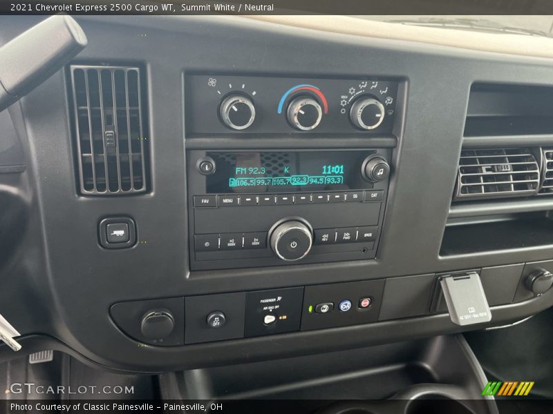 Summit White / Neutral 2021 Chevrolet Express 2500 Cargo WT