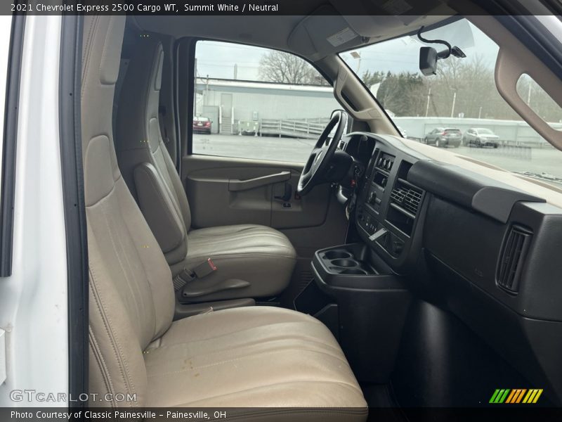 Summit White / Neutral 2021 Chevrolet Express 2500 Cargo WT