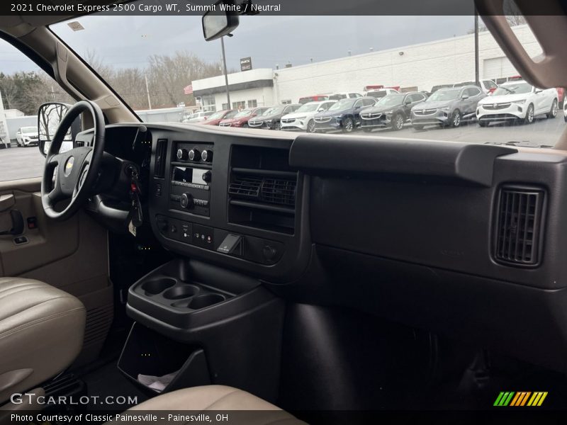Summit White / Neutral 2021 Chevrolet Express 2500 Cargo WT