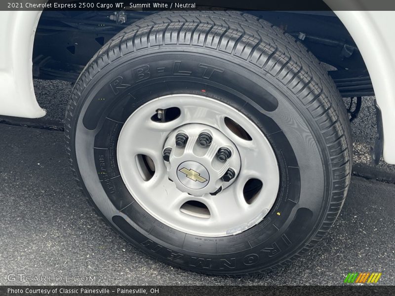 Summit White / Neutral 2021 Chevrolet Express 2500 Cargo WT