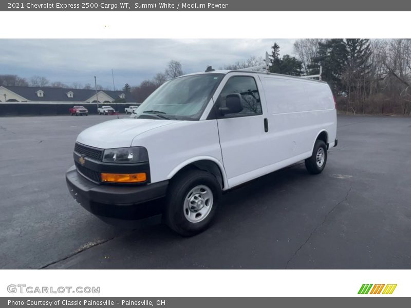 Summit White / Medium Pewter 2021 Chevrolet Express 2500 Cargo WT