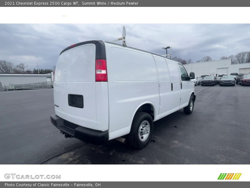 Summit White / Medium Pewter 2021 Chevrolet Express 2500 Cargo WT
