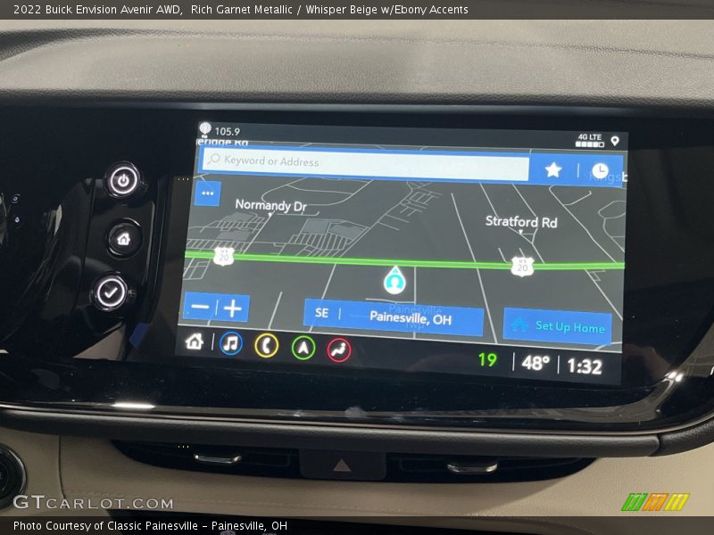Rich Garnet Metallic / Whisper Beige w/Ebony Accents 2022 Buick Envision Avenir AWD