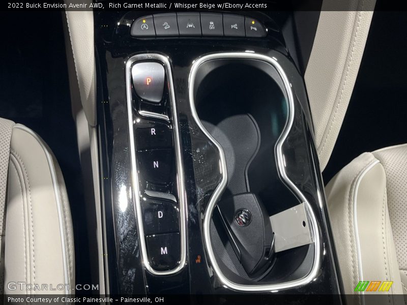 Rich Garnet Metallic / Whisper Beige w/Ebony Accents 2022 Buick Envision Avenir AWD