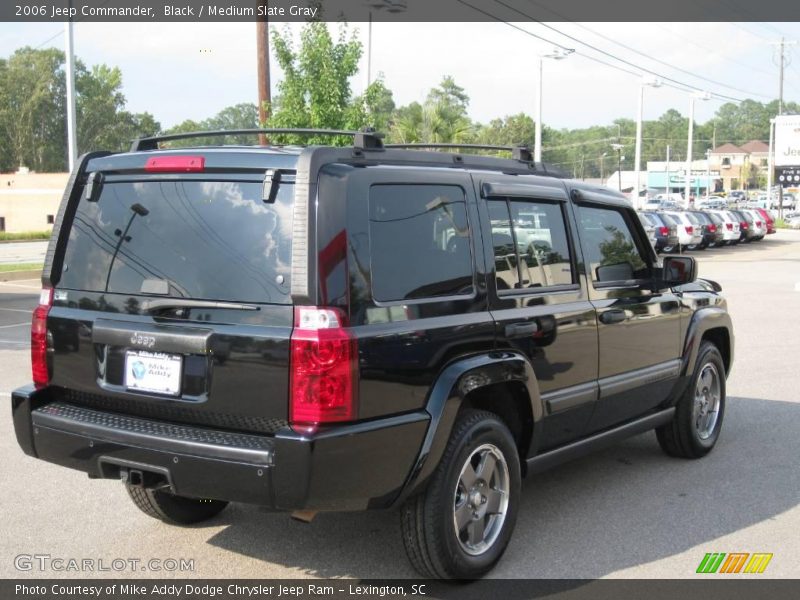 Black / Medium Slate Gray 2006 Jeep Commander