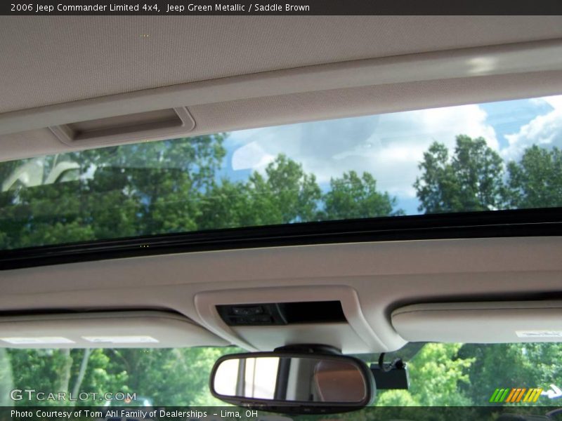 Jeep Green Metallic / Saddle Brown 2006 Jeep Commander Limited 4x4