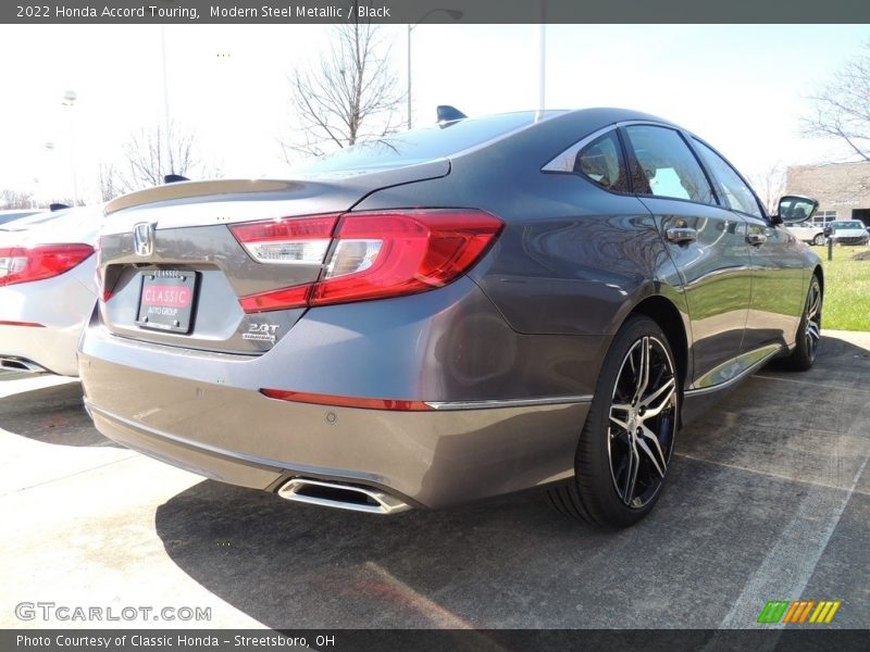 Modern Steel Metallic / Black 2022 Honda Accord Touring