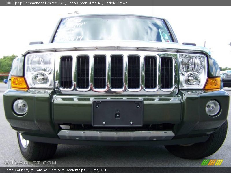 Jeep Green Metallic / Saddle Brown 2006 Jeep Commander Limited 4x4