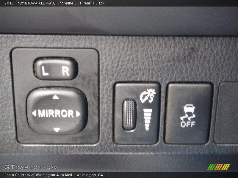 Shoreline Blue Pearl / Black 2013 Toyota RAV4 XLE AWD