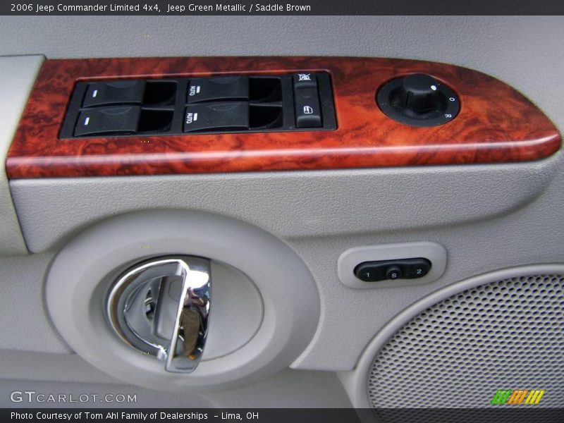 Jeep Green Metallic / Saddle Brown 2006 Jeep Commander Limited 4x4