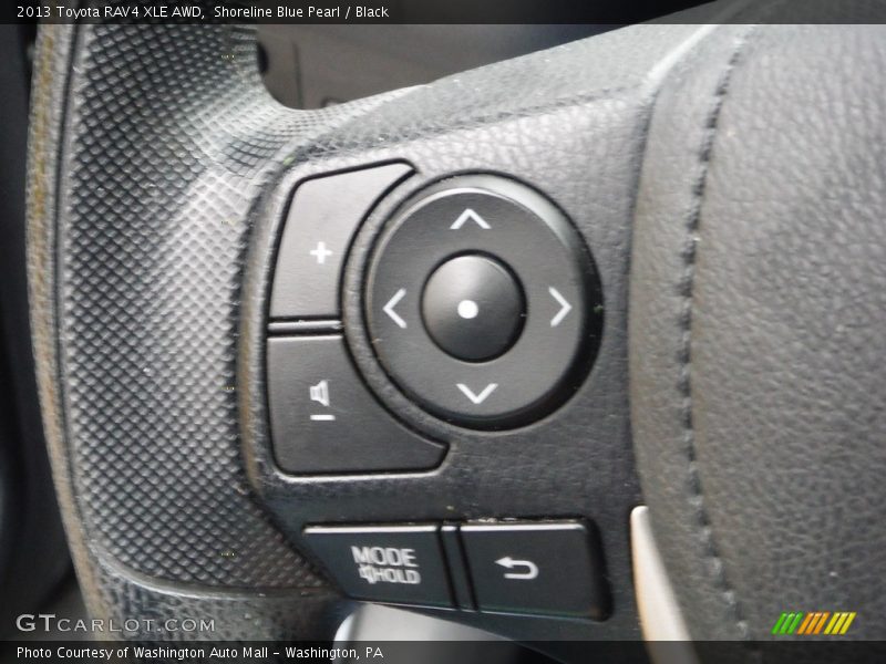 Shoreline Blue Pearl / Black 2013 Toyota RAV4 XLE AWD