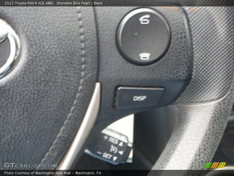 Shoreline Blue Pearl / Black 2013 Toyota RAV4 XLE AWD