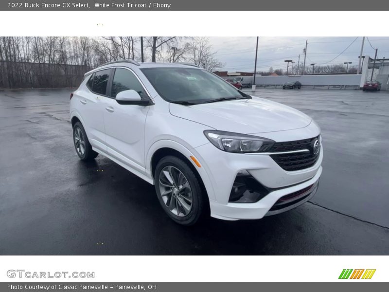 White Frost Tricoat / Ebony 2022 Buick Encore GX Select