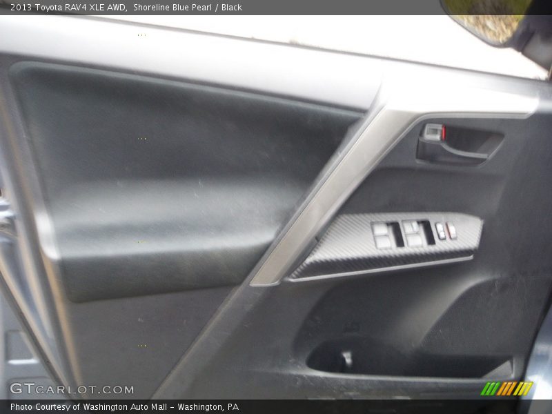 Shoreline Blue Pearl / Black 2013 Toyota RAV4 XLE AWD