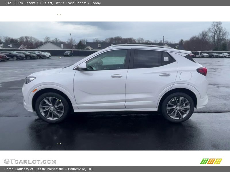 White Frost Tricoat / Ebony 2022 Buick Encore GX Select