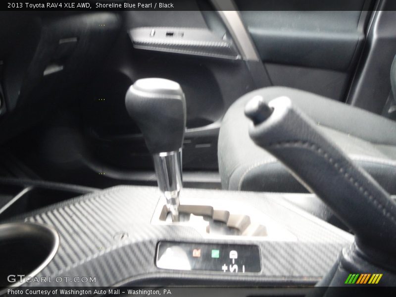 Shoreline Blue Pearl / Black 2013 Toyota RAV4 XLE AWD