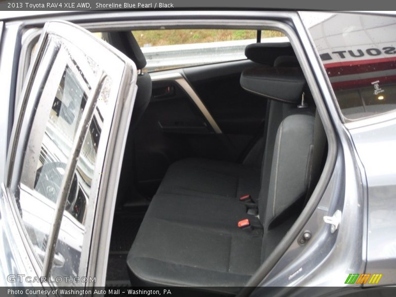 Shoreline Blue Pearl / Black 2013 Toyota RAV4 XLE AWD