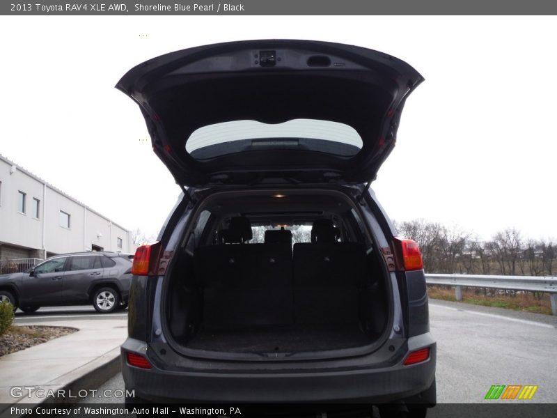 Shoreline Blue Pearl / Black 2013 Toyota RAV4 XLE AWD