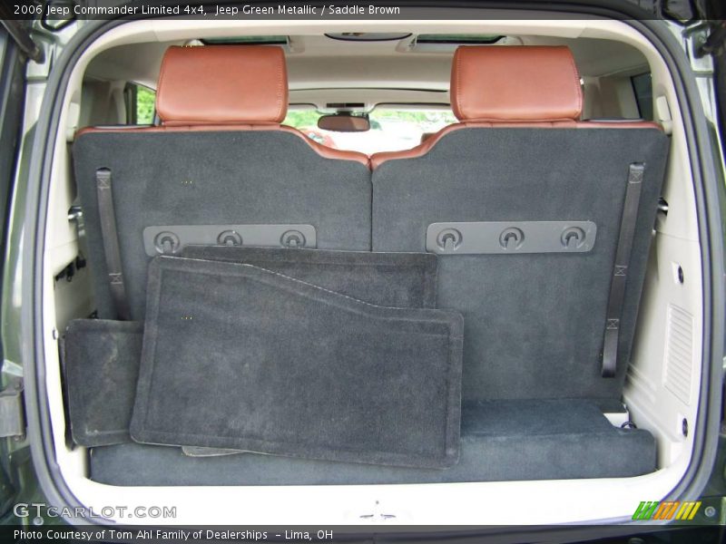 Jeep Green Metallic / Saddle Brown 2006 Jeep Commander Limited 4x4