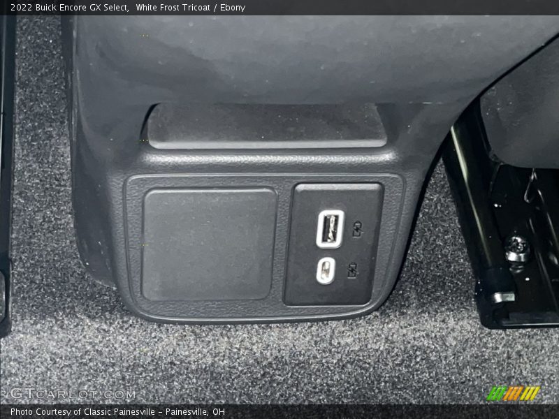 White Frost Tricoat / Ebony 2022 Buick Encore GX Select