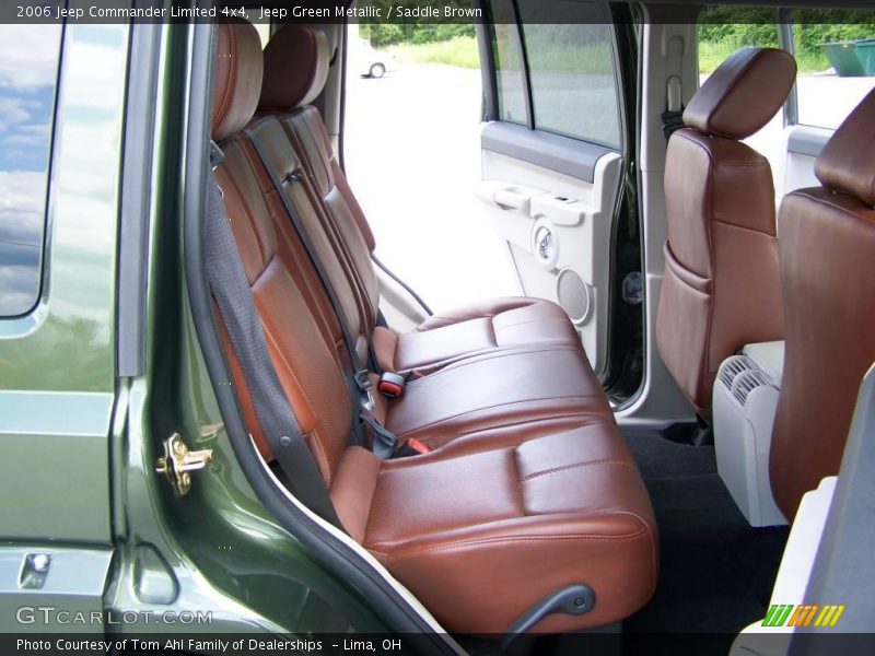 Jeep Green Metallic / Saddle Brown 2006 Jeep Commander Limited 4x4