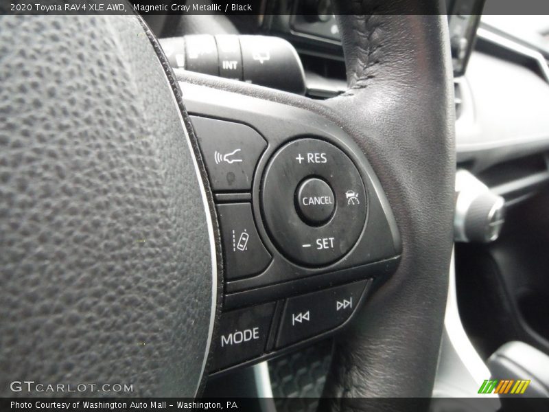Magnetic Gray Metallic / Black 2020 Toyota RAV4 XLE AWD
