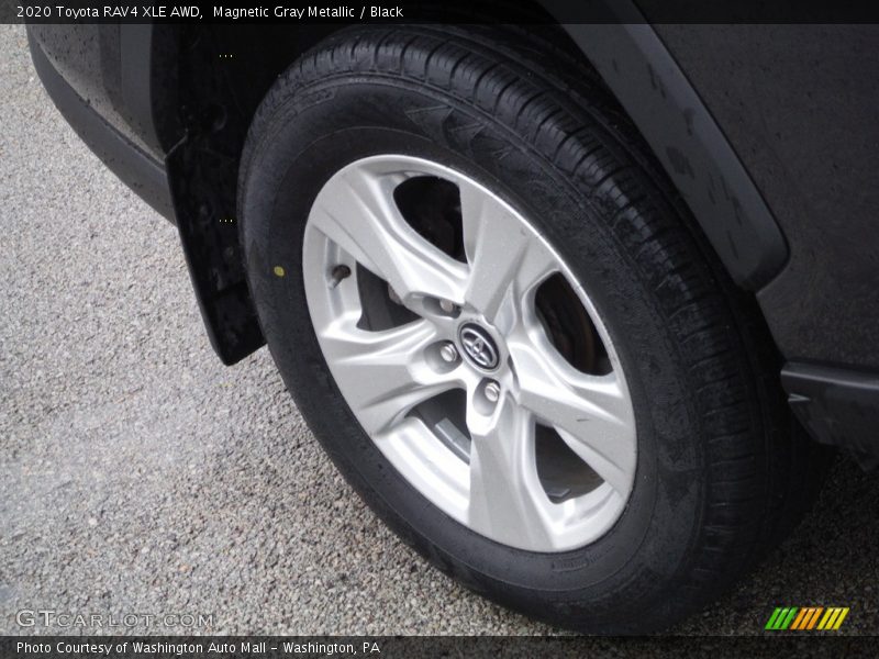 Magnetic Gray Metallic / Black 2020 Toyota RAV4 XLE AWD