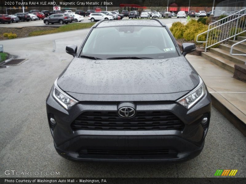 Magnetic Gray Metallic / Black 2020 Toyota RAV4 XLE AWD