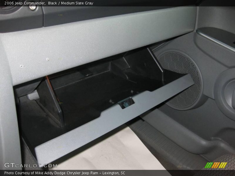 Black / Medium Slate Gray 2006 Jeep Commander