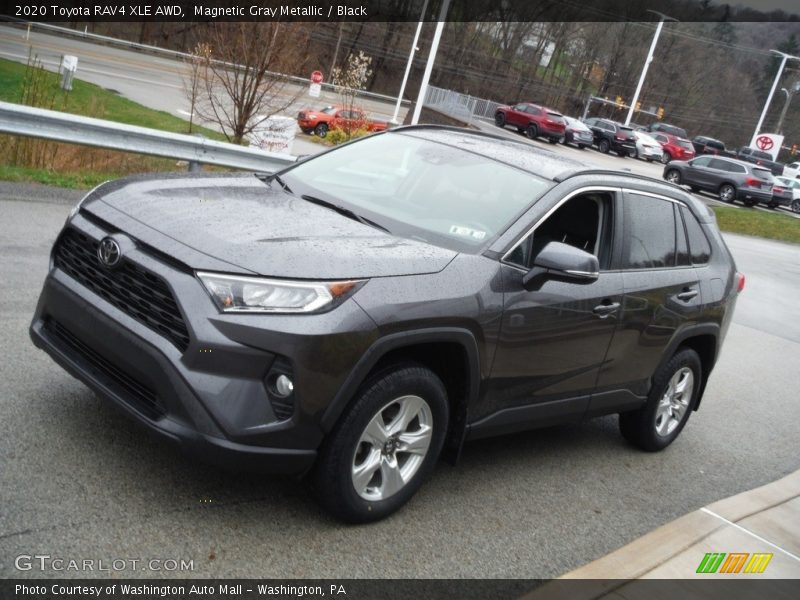 Magnetic Gray Metallic / Black 2020 Toyota RAV4 XLE AWD
