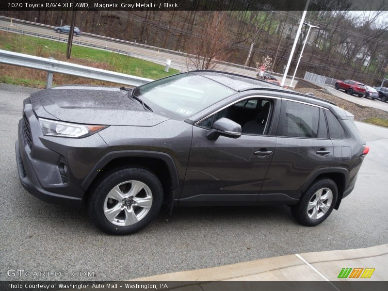 Magnetic Gray Metallic / Black 2020 Toyota RAV4 XLE AWD
