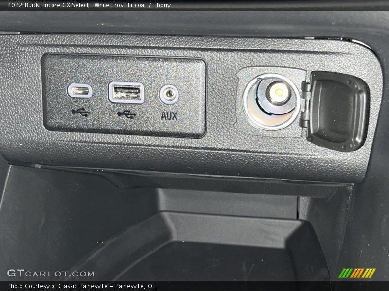 White Frost Tricoat / Ebony 2022 Buick Encore GX Select