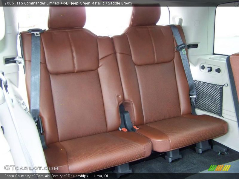 Jeep Green Metallic / Saddle Brown 2006 Jeep Commander Limited 4x4