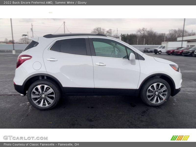 Summit White / Ebony 2022 Buick Encore Preferred AWD