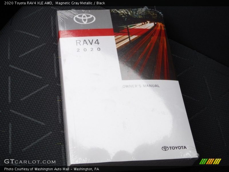 Magnetic Gray Metallic / Black 2020 Toyota RAV4 XLE AWD